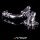 K-Tuned B16/B18C5 Upper Coolant Housing w/Filler Neck & 16AN & Hose End Fitting