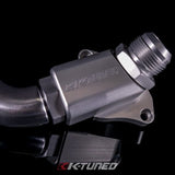 K-Tuned B16/B18C5 Upper Coolant Housing w/Filler Neck & 16AN & Hose End Fitting