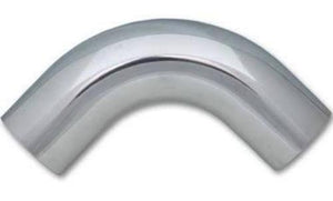 Vibrant 2178 2.5" O.D. Aluminum 90 Degree Bend - Polished 2178