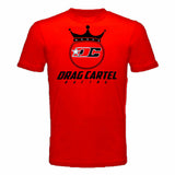 Drag Cartel COLOR OPTIONS "RED & BLACK" WITH DC CROWN LOGO ( M, L, XL, XXL )