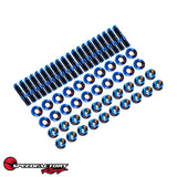 SpeedFactory Titanium Oil Pan Stud Kit 20‑Pc – B/D/F/H‑Series, Raw or Burnt