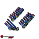 Speedfactory Racing Titanium Transmission Case Bolt Kit Burnt K Series AWD & FWD
