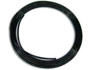 Vibrant 6mm Diameter Polyethylene Tubing - 10 ft. Length - Black 2652
