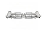 SOUL Turbo Sport X-Pipe Exhaust - Reuse Factory Tips for 13-19 Porsche 991.1