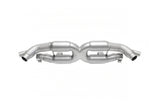 SOUL Turbo X-Pipe Exhaust - Reuse Factory Tips for 13-19 Porsche 991.1