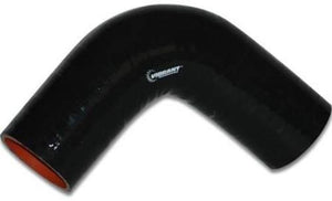 Vibrant 4 Ply Reinforced Silicone Sleeve Connector, Black 2744