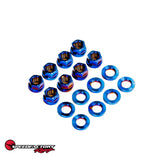 SpeedFactory Racing Titanium Upper Shock / Strut Hardware Kit Burnt