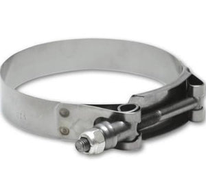 Stainless Steel T-Bolt Clamps 1.5" Pair 2789