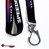 Speed Factory Racing Heat Signature Lanyard Keychain Strap – JDM Style
