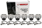 Wiseco Pistons Kit (Bore 86.50mm, CR 9.6) Asymmetric Skirt Toyota Supra 2JZ-GTE 3.0L 1993-1998 K677M865AP