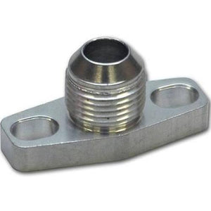Vibrant Performance 2.00in Bolt Hole -10AN Male Flare Aluminum Oil Drain Flange