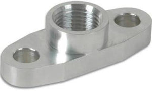 Vibrant Aluminum Oil Flange - Tapped - 1/2" NPT 2853