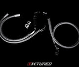 K-TUNED 6AN CENTER FEED FUEL LINE KIT W/ INLINE FILTER K-SWAP HONDA ACURA K20 - HPTautosport