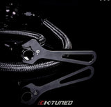 K-TUNED 6AN CENTER FEED FUEL LINE KIT W/ INLINE FILTER K-SWAP HONDA ACURA K20 - HPTautosport