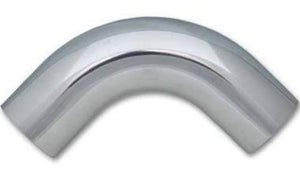 Vibrant 4" O.D. Aluminum 90 Degree Bend - Polished 2876