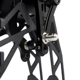 HYBRID RACING SHORT SHIFTER ASSEMBLY (22+ HONDA CIVIC & 23+ ACURA INTEGRA) Black