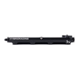 Hybrid Racing Aluminum Black Fuel Rail for Acura / Honda B Series & Unviersal