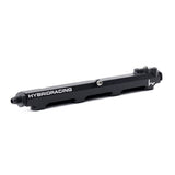 Hybrid Racing Aluminum Black Fuel Rail for Acura / Honda B Series & Unviersal
