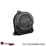 SpeedFactory Billet Distributor Cap Delete for Honda H22A H23 H-Series Engines