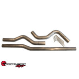SpeedFactory Racing 3" Stainless Steel Mandrel Bent Exhaust Piping Kit
