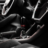 Cobb Subaru 6-Speed Tall Weighted COBB Shift Knob - Black (Incl. Both Red + Blk Collars)