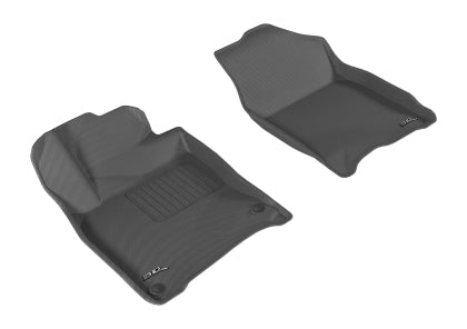 3D MAXpider Kagu 1st Row Floormat - Black for 2016-2020 Honda Civic