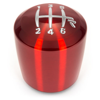 Raceseng Ashiko Shift Knob (Gate 3 Engraving) M12x1.25mm Adapter - Red Translucent