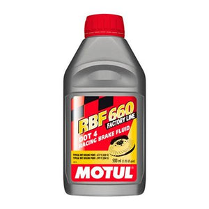 Motul 1/2L Brake Fluid RBF 660 - Racing DOT 4
