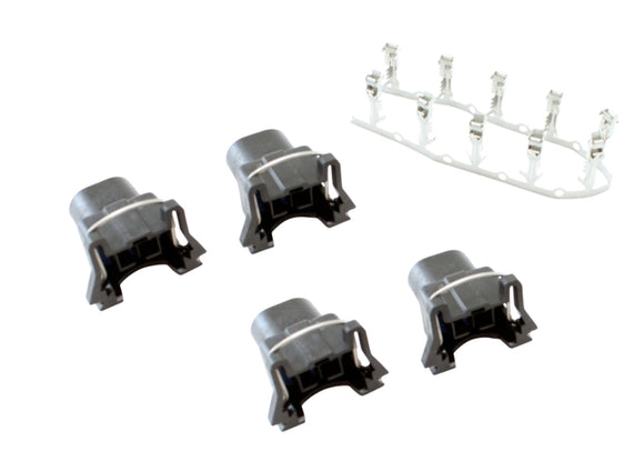 AEM w/ 4 Connectors & Leads for Bosch Fuel Injector Plug Kit