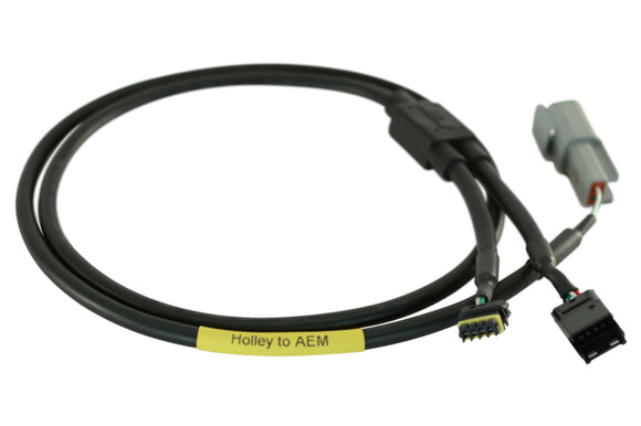 AEM CD-5/CD-7 Carb Dig Dash Plug&Play Adap Harness for Holley Sniper EFI Sys CAN