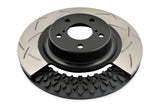 DBA  2 Piece Rotor Assembled w/ Black Hat for 03-05 Evo 8/9 Front Slotted 5000 Series