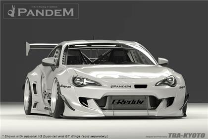 GReddy Aero Kit without Wings for Pandem V3 Aero/Toyota 86/Scion FR-S/Subaru BRZ