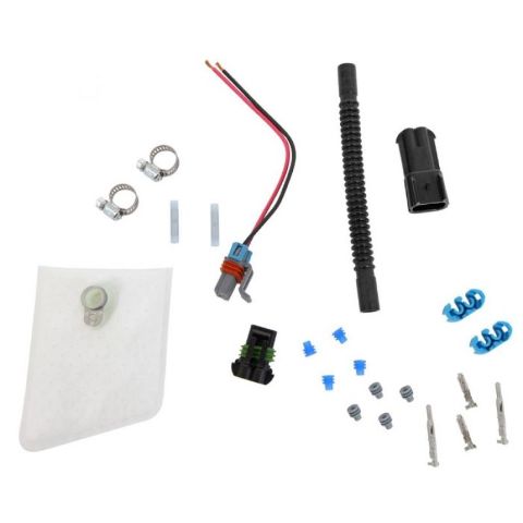 Walbro Universal Install Kit Fuel Filter Wiring Harness Fuel Line 255 450 525LPH