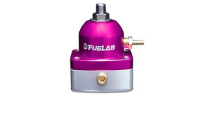 Fuelab 515 EFI Adjustable FPR 25-90 PSI (2) -6AN In (1) -6AN Return - Purple