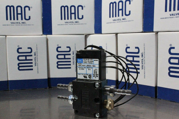 MAC Boost Solenoid Valve BCS 4 port Turbosmart AEM Haltech E-Boost w/ fittings