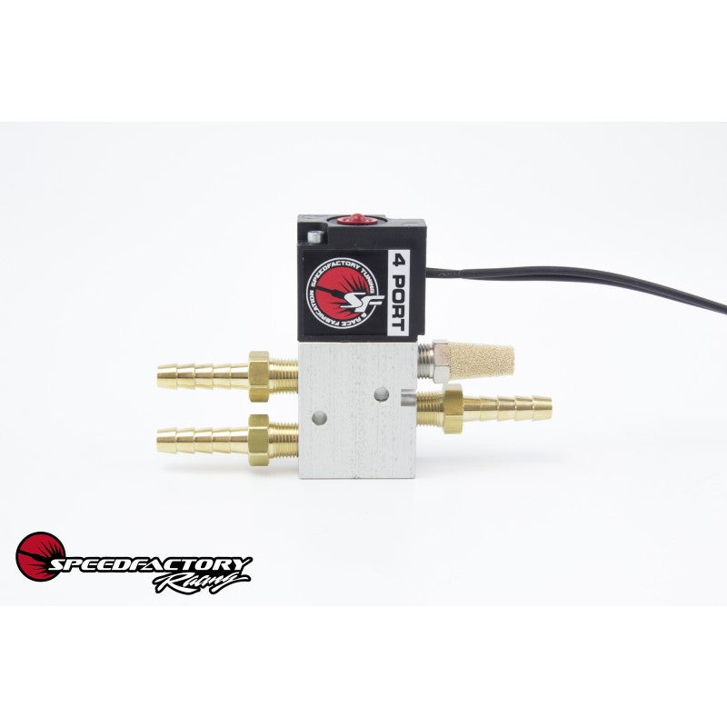 SpeedFactory 4Port Boost Control Solenoid Kit (External Wastegates On