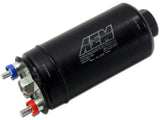 AEM -6AN to -8AN Discharge Fitting w/ Check Valve for Inline Hi Flow Fuel Pump
