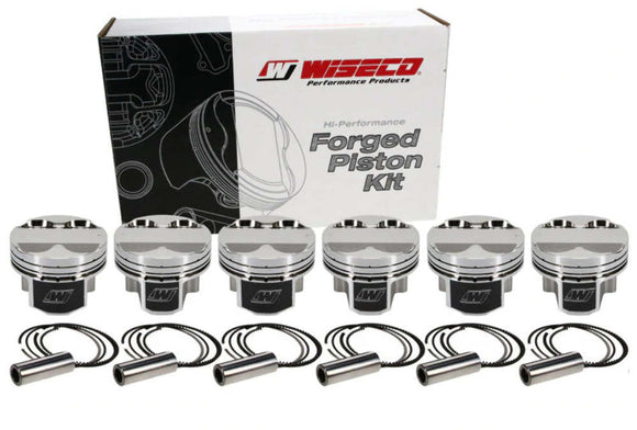 Wiseco Pistons Kit (Bore 86.25mm, CR 8.3) Toyota Supra 2JZ-GTE 3.0L 1993-1998 550M8625AP