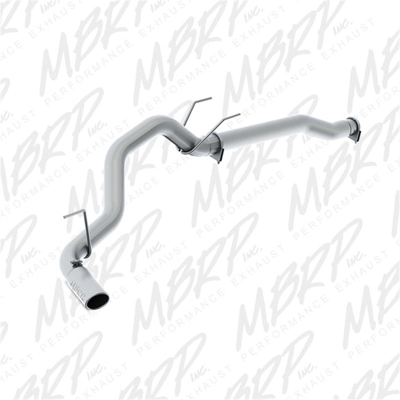 MBRP 3.5in Filter Back Exhaust Single Side Exit Alum for 14 Dodge Ram 1500