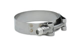 Vibrant Stainless Steel T-Bolt Clamps 4" Pair vib2798 Range: 4.20in -4.60in