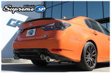 GReddy Dual 63.5mm Supreme SP Axle-Back Exhaust w/Quad Offset Tips for 2015+ Lexus GS-F