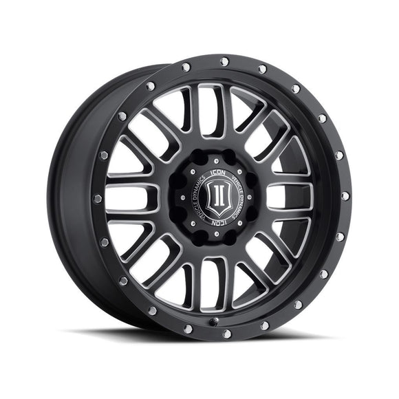 ICON ALLOYS ALPHA SAT BLK MILL WIN - 20 X 9 / 8 X 170 / 0MM / 5