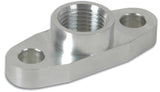 Vibrant Aluminum Oil Flange - Tapped - 1/2" NPT 2853