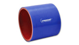 Vibrant Silicone Straight Coupler (1.5" I.D. x 3" Long) Black 2702