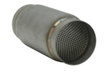 Vibrant SS Race Muffler 4in inlet/outlet x 5in long
