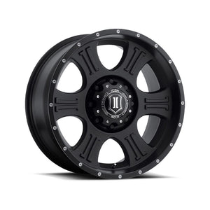 ICON ALLOYS SHIELD SAT BLK - 20 X 9 / 8 X 170 / 0MM / 5" BS
