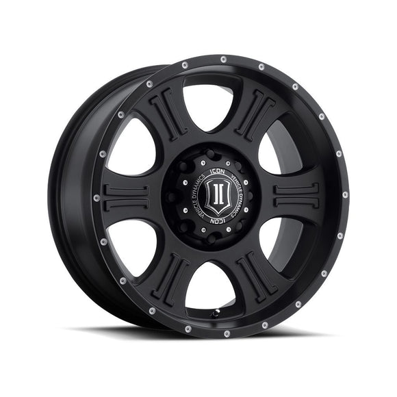 ICON ALLOYS SHIELD SAT BLK - 20 X 9 / 8 X 170 / 0MM / 5