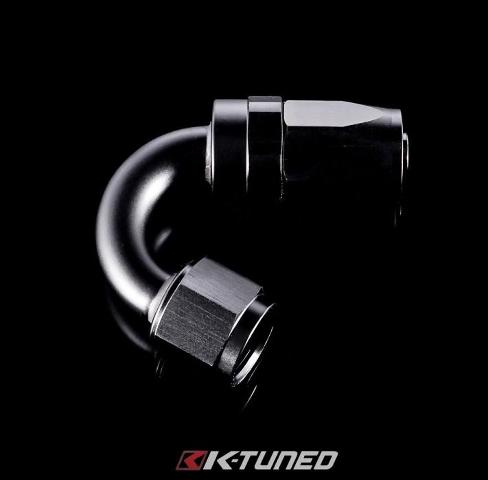 K-Tuned 6AN Hose End - 120 Degree - 6HE-120