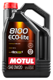 Motul 5L Synthetic Engine Oil for 8100 0W20 ECO-LITE