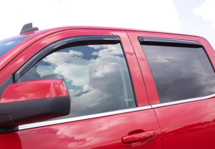 AVS Ventvisor In-Channel Front & Rear Window Deflectors 4pc - Smoke for 16-18 Nissan Maxima